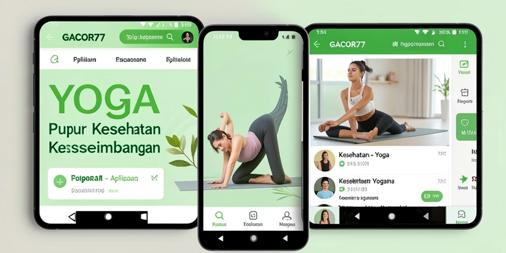 Antarmuka GACOR77 yang menarik dan fungsional untuk praktik Yoga.