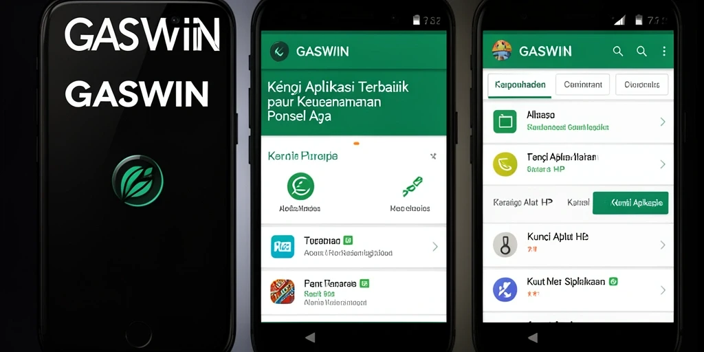 Screenshot GASWIN menampilkan antarmuka yang sederhana dan intuitif untuk mengunci aplikasi.