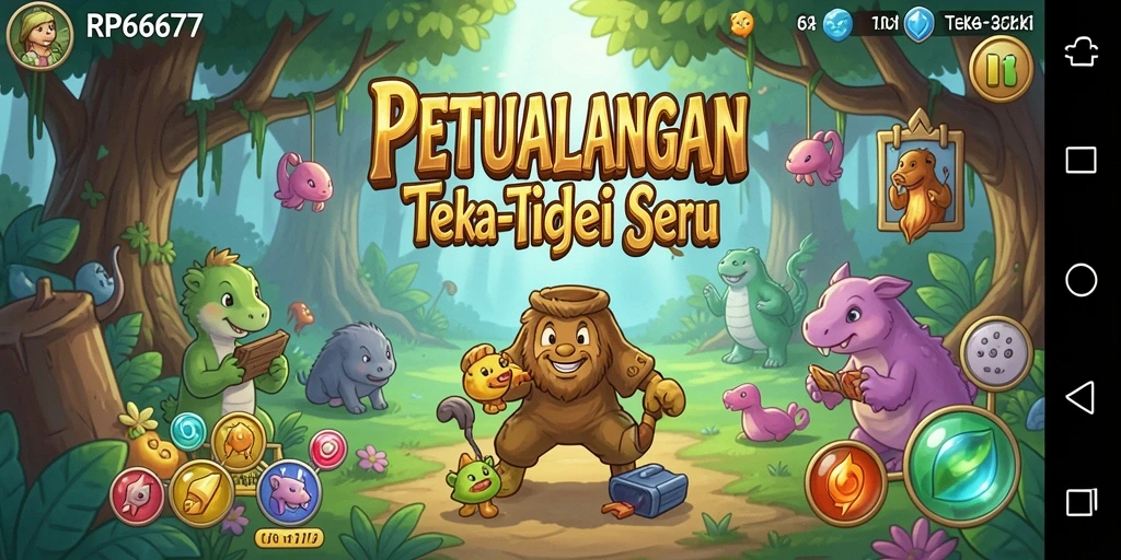 Tampilan antarmuka RP6677 yang menarik dan interaktif.
